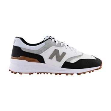 New Balance Gents 997 Golf Shoes White - Black