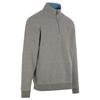 Proquip Gents Mistral Zip Neck Cotton Wind Jersey Top Grey