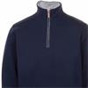 Proquip Gents Mistral Zip Neck Cotton Wind Jersey Top Navy