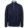 Proquip Gents Mistral Zip Neck Cotton Wind Jersey Top Navy