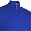 Glenmuir Gents Devon ½ Zip Lightweight Cotton Sweater Ascot Blue
