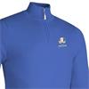 Glenmuir Gents Devon Ryder Cup 27 1/4 Zip Sweater Tahiti