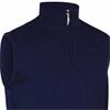 Glenmuir Gents Stanley Lightweight Cotton Slipover Navy
