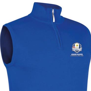 Glenmuir Gents Stanley Official Ryder Cup 2027 Slipover Ascot Blue