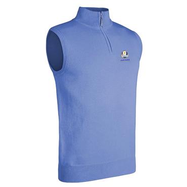 Glenmuir Gents Stanley Official Ryder Cup 2027 Slipover Light Blue