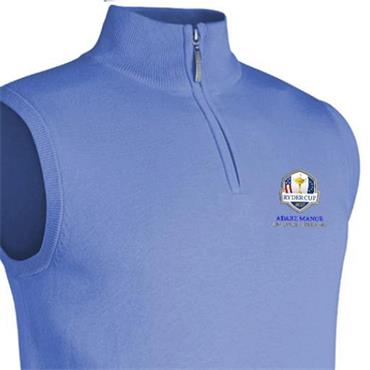 Glenmuir Gents Stanley Official Ryder Cup 2027 Slipover Light Blue