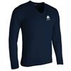 Glenmuir Gents Wilkie Official Ryder Cup 2027 V Neck Merino Wool Sweater Navy