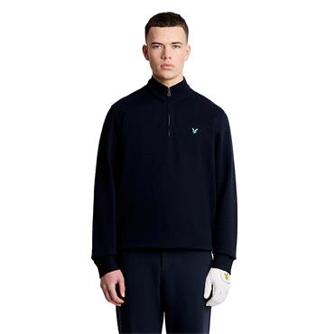 Lyle & Scott Gents ¼ Zip Midlayer Dark Navy (Z271)