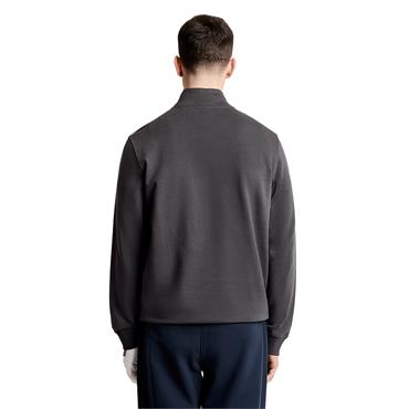 Lyle & Scott Gents ¼ Zip Midlayer Gunmetal (W635)