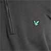 Lyle & Scott Gents ¼ Zip Midlayer Gunmetal (W635)