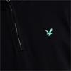 Lyle & Scott Gents ¼ Zip Midlayer Jet Black (Z865)