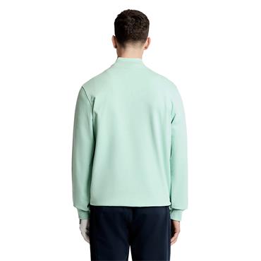 Lyle & Scott Gents ¼ Zip Midlayer Morning Mint (Y409)