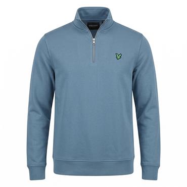 Lyle & Scott Gents ¼ Zip Midlayer Ocean Sky (X861)