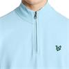 Lyle & Scott Gents ¼ Zip Midlayer Sea Breeze Blue (Y408)