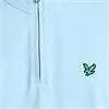 Lyle & Scott Gents ¼ Zip Midlayer Sea Breeze Blue (Y408)