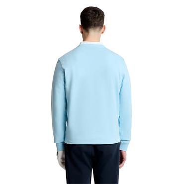 Lyle & Scott Gents Crewneck Sweatshirt Sea Breeze Blue (Y408)