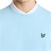 Lyle & Scott Gents Crewneck Sweatshirt Sea Breeze Blue (Y408)