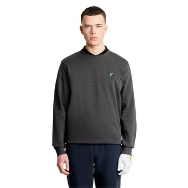 Lyle & Scott Gents Crewneck Sweatshirt Gunmetal (W635)
