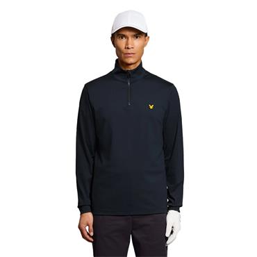 Lyle & Scott Gents Performance ¼ Zip Midlayer Dark Navy (Z271)