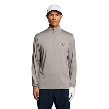 Lyle & Scott Gents Performance ¼ Zip Midlayer Ultimate Grey (Y106)