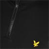Lyle & Scott Gents Performance ¼ Zip Midlayer Jet Black (Z865)