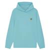Lyle & Scott Gents Performance Hooded Midlayer Aquamarine Blue (661)