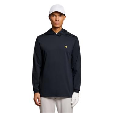 Lyle & Scott Gents Performance Hooded Midlayer Dark Navy (Z271)