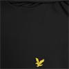 Lyle & Scott Gents Performance Hooded Midlayer Jet Black (Z865)