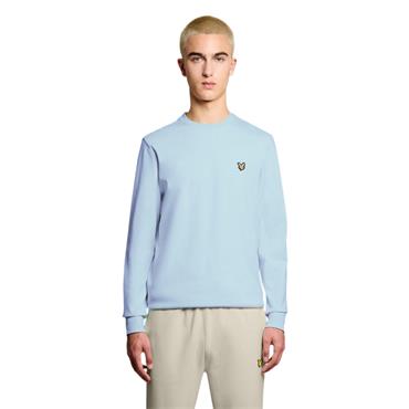 Lyle & Scott Gents Sports Lightweight Sweatshirt Blue Lagoon (015)