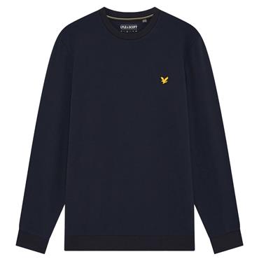 Lyle & Scott Gents Sports Lightweight Sweatshirt Dark Navy (Z271)