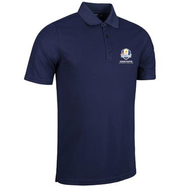 Glenmuir Gents Deacon Official Ryder Cup 2027 Polo Shirt Navy