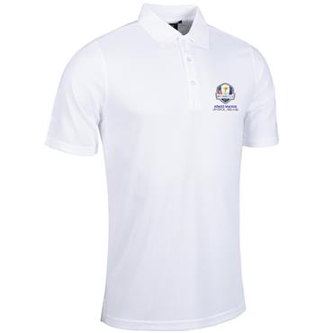 Glenmuir Gents Deacon Official Ryder Cup 2027 Polo Shirt White