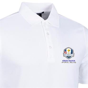 Glenmuir Gents Deacon Official Ryder Cup 2027 Polo Shirt White