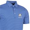 Glenmuir Gents Torrance Ryder Cup 27 Polo Shirt Ascot Blue - White