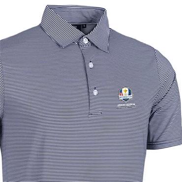 Glenmuir Gents Torrance Ryder Cup 27 Polo Shirt Navy- White