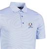 Glenmuir Gents Torrance Ryder Cup 27 Polo Shirt White - Tahiti