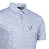 Glenmuir Gents Overton Official Ryder Cup 2027 Print Polo Shirt Print Polo Shirt White - Tahiti