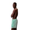 Calvin Klein Golf Gents CK Monogram Medium Drawstring Swim Shorts Penny Stripe - Mardi Gras Green