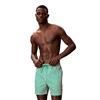Calvin Klein Golf Gents CK Monogram Medium Drawstring Swim Shorts Penny Stripe - Mardi Gras Green