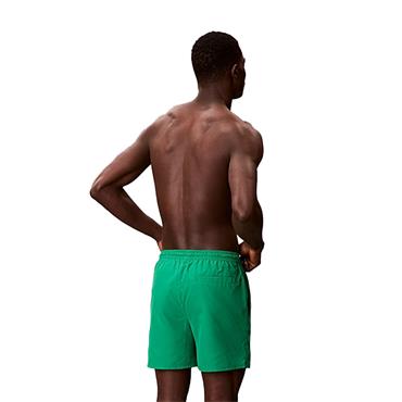 Calvin Klein Golf Gents CK Monogram Medium Drawstring Swim Shorts Mardi Gras Green