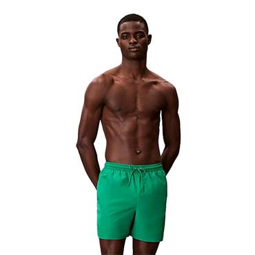 Calvin Klein Golf Gents CK Monogram Medium Drawstring Swim Shorts Mardi Gras Green