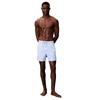Calvin Klein Golf Gents CK Monogram Medium Drawstring Swim Shorts Penny Stripe - Blue Descent