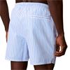 Calvin Klein Golf Gents CK Monogram Medium Drawstring Swim Shorts Penny Stripe - Blue Descent
