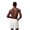 Calvin Klein Golf Gents CK Monogram Medium Drawstring Swim Shorts Penny Stripe - White Jade