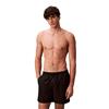 Calvin Klein Golf Gents CK Monogram Medium Drawstring Swim Shorts Black