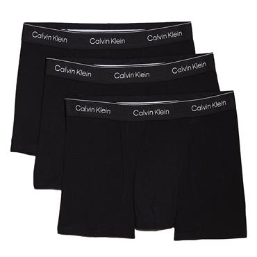 Calvin Klein Golf Gents Relaxed Fit Boxer Shorts 3-Pack Black - Black