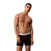 Calvin Klein Golf Gents Icon Cotton Long Boxers Brief 3-Pack Black - White