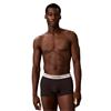 Calvin Klein Golf Gents 3-Pack Trunks - Icon Cotton Stretch Metallic Black - Silver