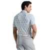 Original Penguin Gents All Over Lattice Cocktail Polo Shirt Bright White (118)