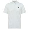Original Penguin Gents All-Over Lifesaver Print Polo Shirt Bright White (118)